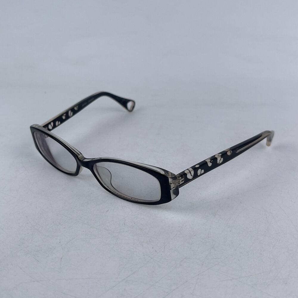 Betsey Johnson BJ050-01 Show-Stopper Womens Eyeglasses Frame Black 51-14-135
